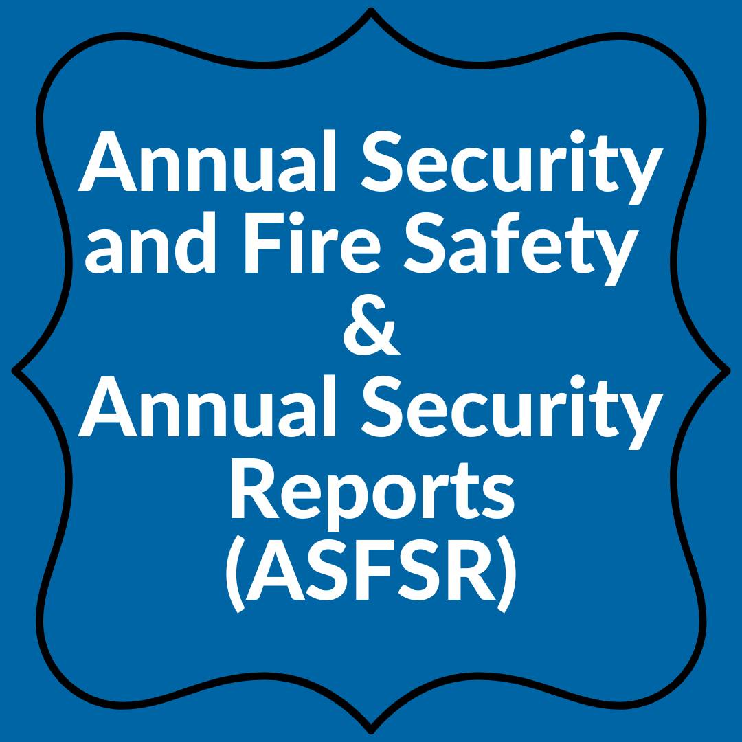 Annual Security and Fire Safety Report 2024